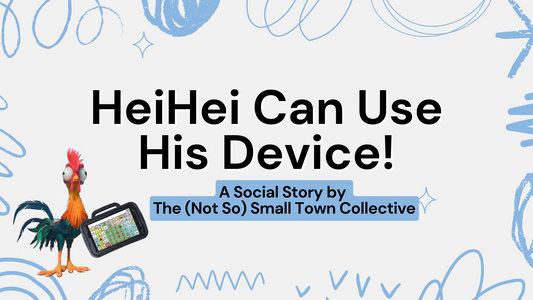 Hei Hei Can Use His Device