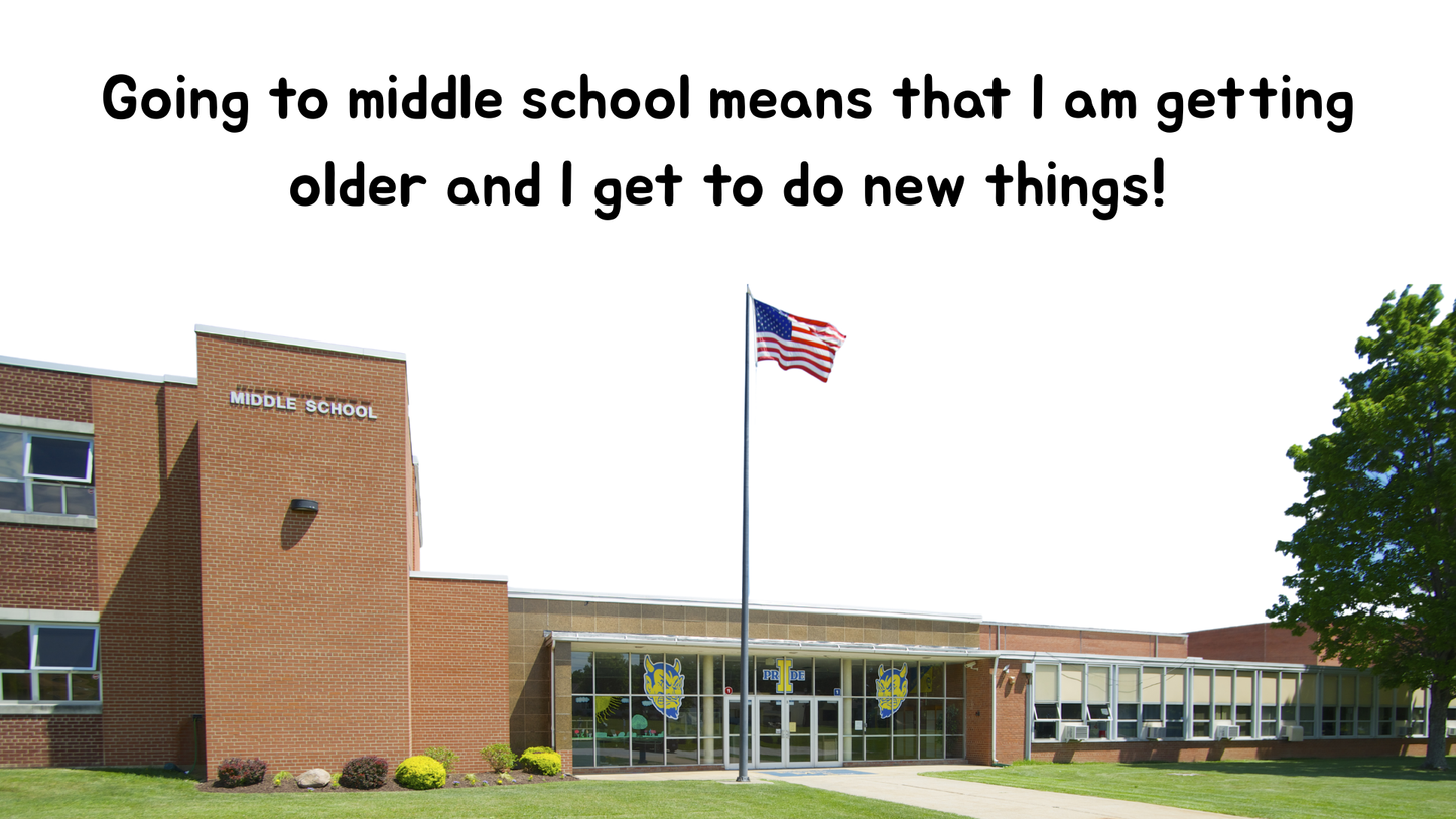 Autism Middle School Social Story