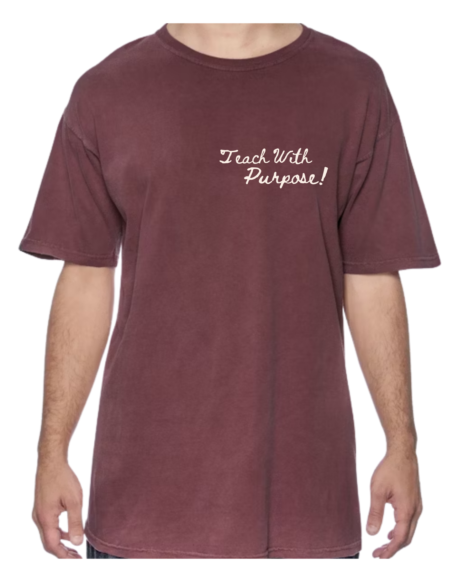 Teach With Purpose Pocket Transfer Tee